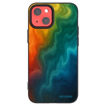 Picasee husă neagră din silicon pentru Apple iPhone 13 mini - Solar