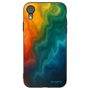 Picasee husă neagră din silicon pentru Apple iPhone XR - Solar