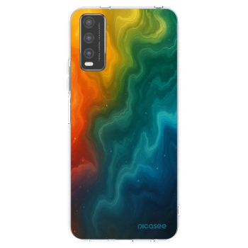 Picasee husă transparentă din silicon pentru Vivo Y20s - Solar