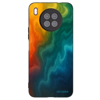 Picasee husă neagră din silicon pentru Huawei Nova 8i - Solar