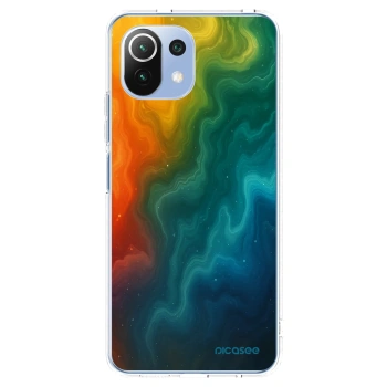 Picasee husă transparentă din silicon pentru Xiaomi 11 Lite 5G NE - Solar