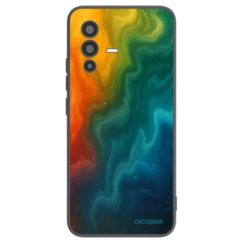 Picasee husă neagră din silicon pentru Vivo V23 5G - Solar
