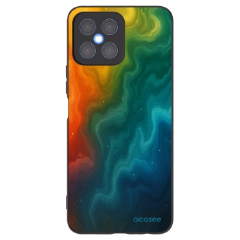 Picasee husă neagră din silicon pentru Honor X8 4G - Solar