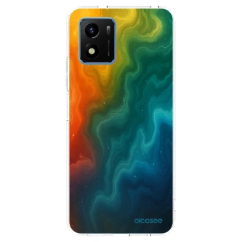 Picasee husă transparentă din silicon pentru Vivo Y01 - Solar