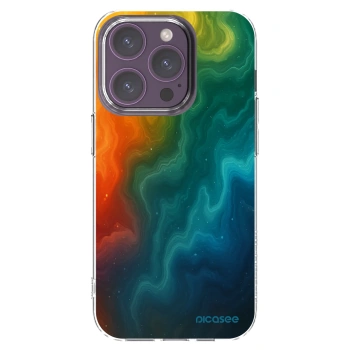 Picasee husă transparentă din silicon pentru Apple iPhone 14 Pro - Solar