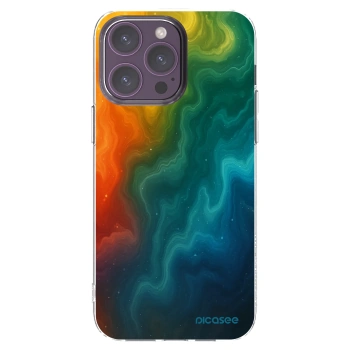 Picasee husă transparentă din silicon pentru Apple iPhone 14 Pro Max - Solar