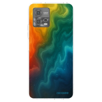 Picasee husă transparentă din silicon pentru Motorola Moto G72 - Solar