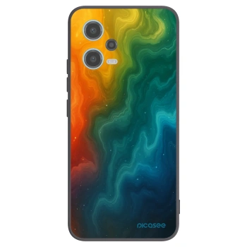 Picasee husă neagră din silicon pentru Xiaomi Redmi Note 12 5G - Solar