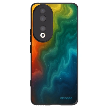 Picasee husă neagră din silicon pentru Honor 90 5G - Solar