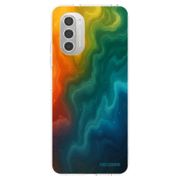 Picasee husă transparentă din silicon pentru Motorola Moto G51 - Solar