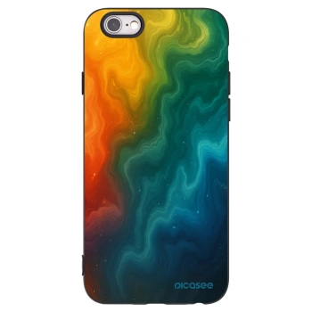 Picasee husă neagră din silicon pentru Apple iPhone 6/6S - Solar
