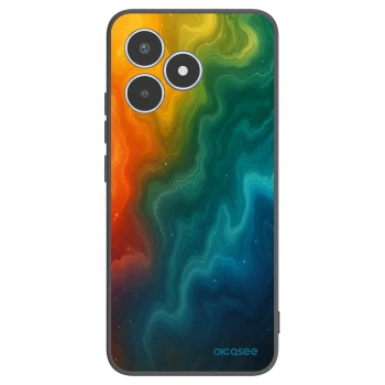 Picasee husă neagră din silicon pentru Realme C53 - Solar