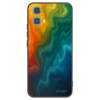 Picasee husă neagră din silicon pentru Motorola Moto G34 5G - Solar
