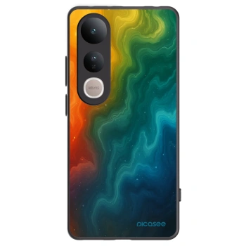Picasee husă neagră din silicon pentru Vivo V50 Lite 5G - Solar