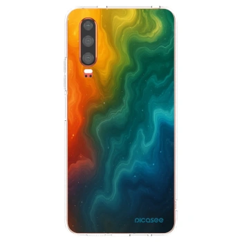 Picasee husă transparentă din silicon pentru Huawei P30 - Solar