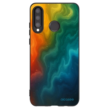 Picasee husă neagră din silicon pentru Huawei P30 Lite - Solar