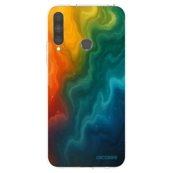 Picasee husă transparentă din silicon pentru Huawei P40 Lite E - Solar