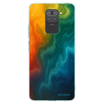 Picasee husă neagră din silicon pentru Xiaomi Redmi Note 9 - Solar