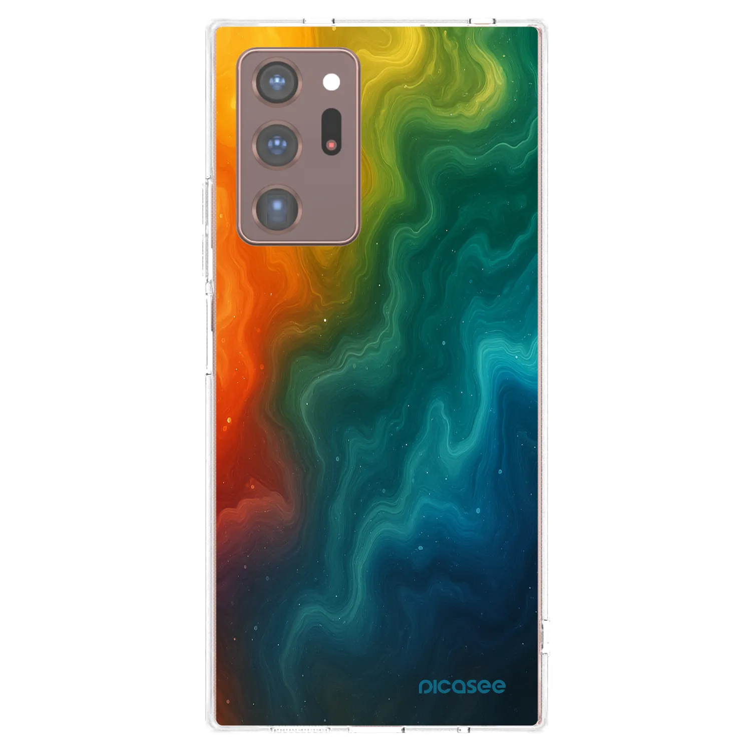 Picasee husă transparentă din silicon pentru Samsung Galaxy Note 20 Ultra - Solar
