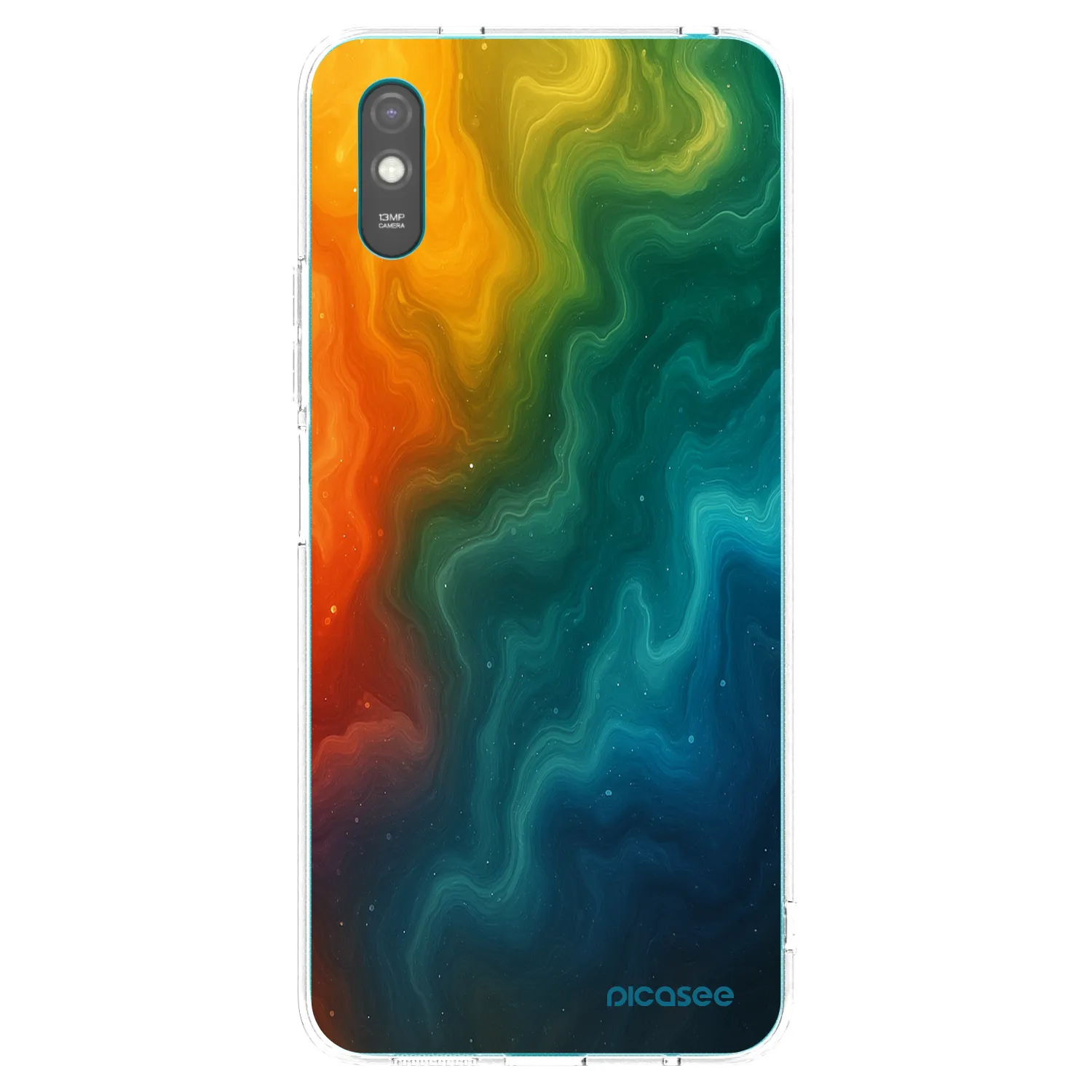 Picasee husă transparentă din silicon pentru Xiaomi Redmi 9A - Solar