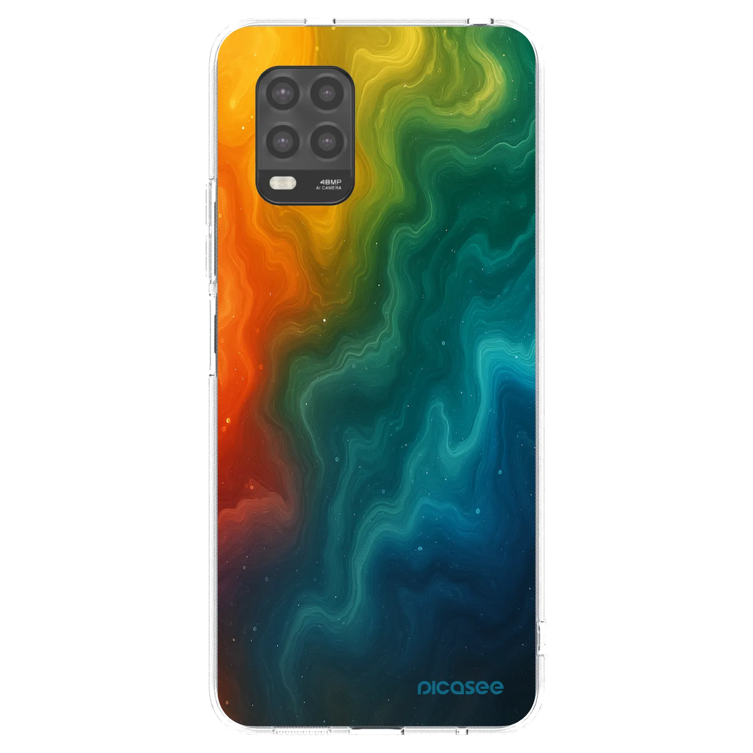 Picasee husă transparentă din silicon pentru Xiaomi Mi 10 Lite - Solar
