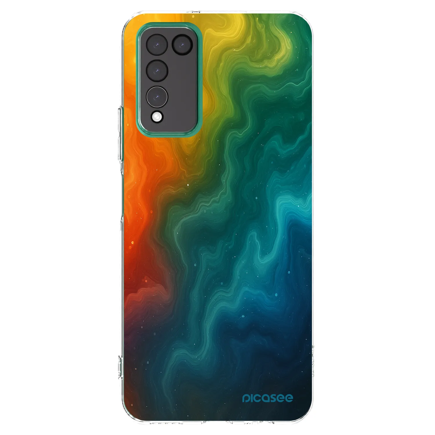 Picasee husă transparentă din silicon pentru Honor 10X Lite - Solar