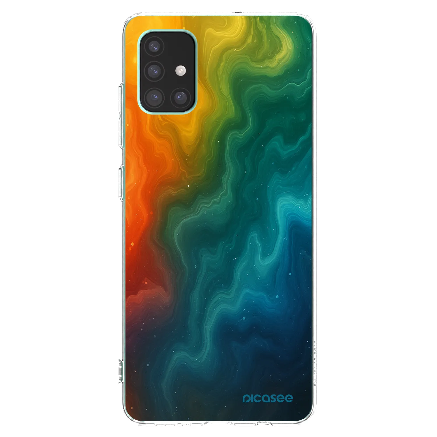 Picasee husă transparentă din silicon pentru Samsung Galaxy M51 M515F - Solar