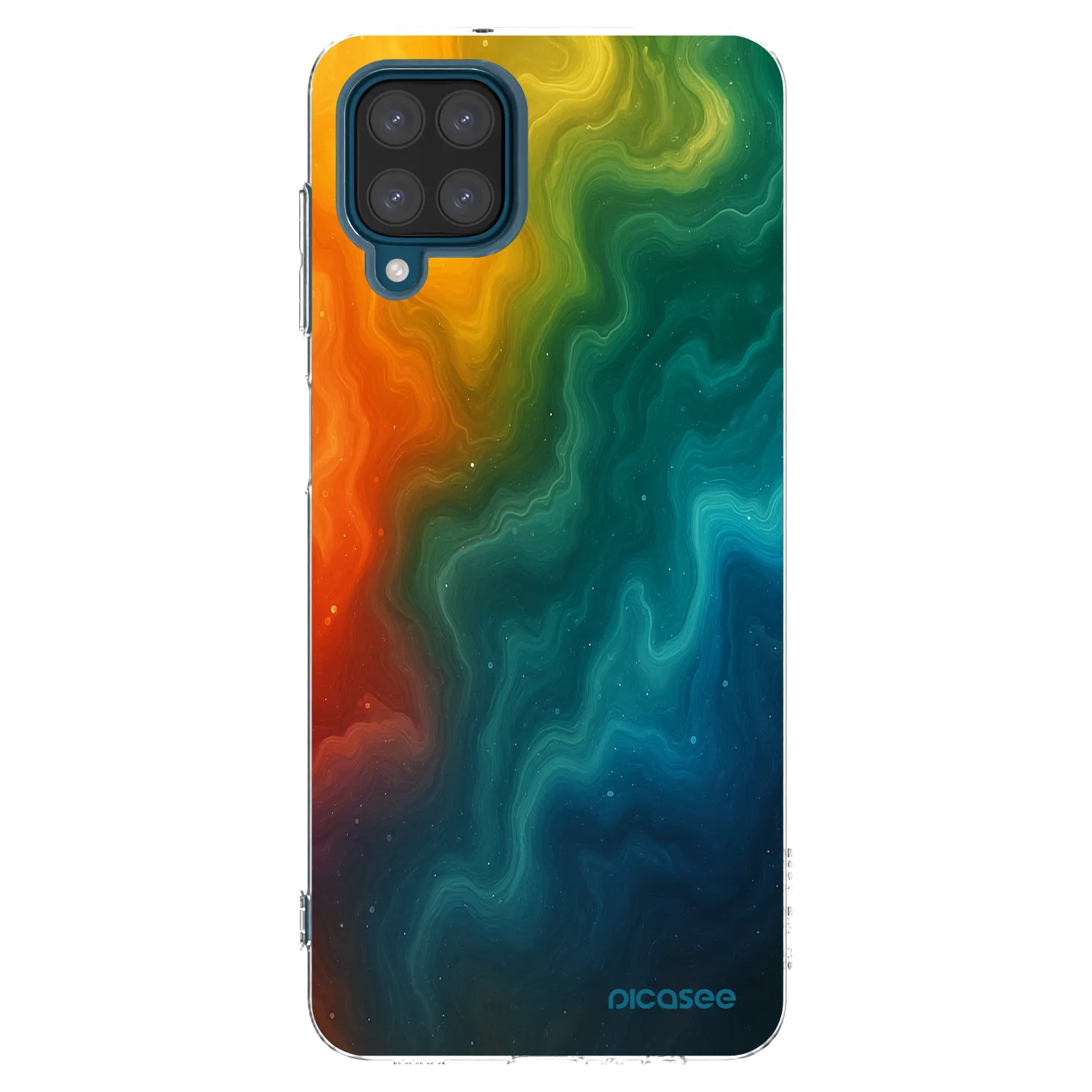 Picasee husă transparentă din silicon pentru Samsung Galaxy A12 A125F - Solar