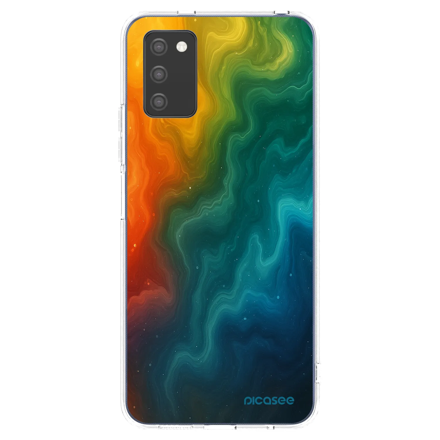 Picasee husă transparentă din silicon pentru Samsung Galaxy A02s A025G - Solar