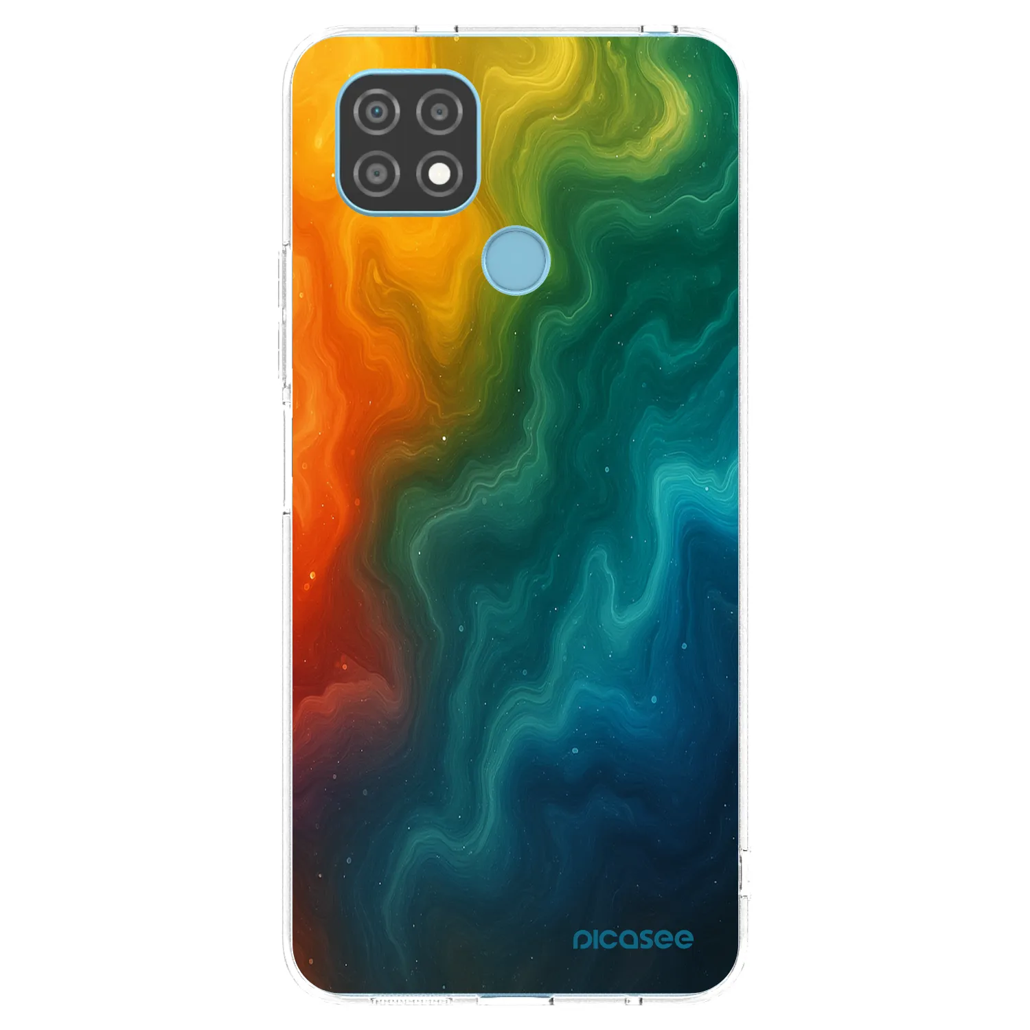 Picasee husă transparentă din silicon pentru Realme C21 - Solar