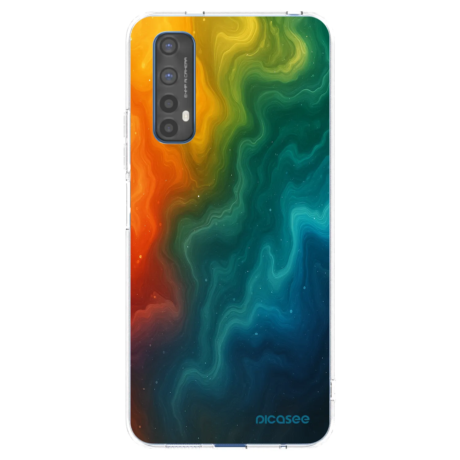 Picasee husă transparentă din silicon pentru Realme 7 - Solar