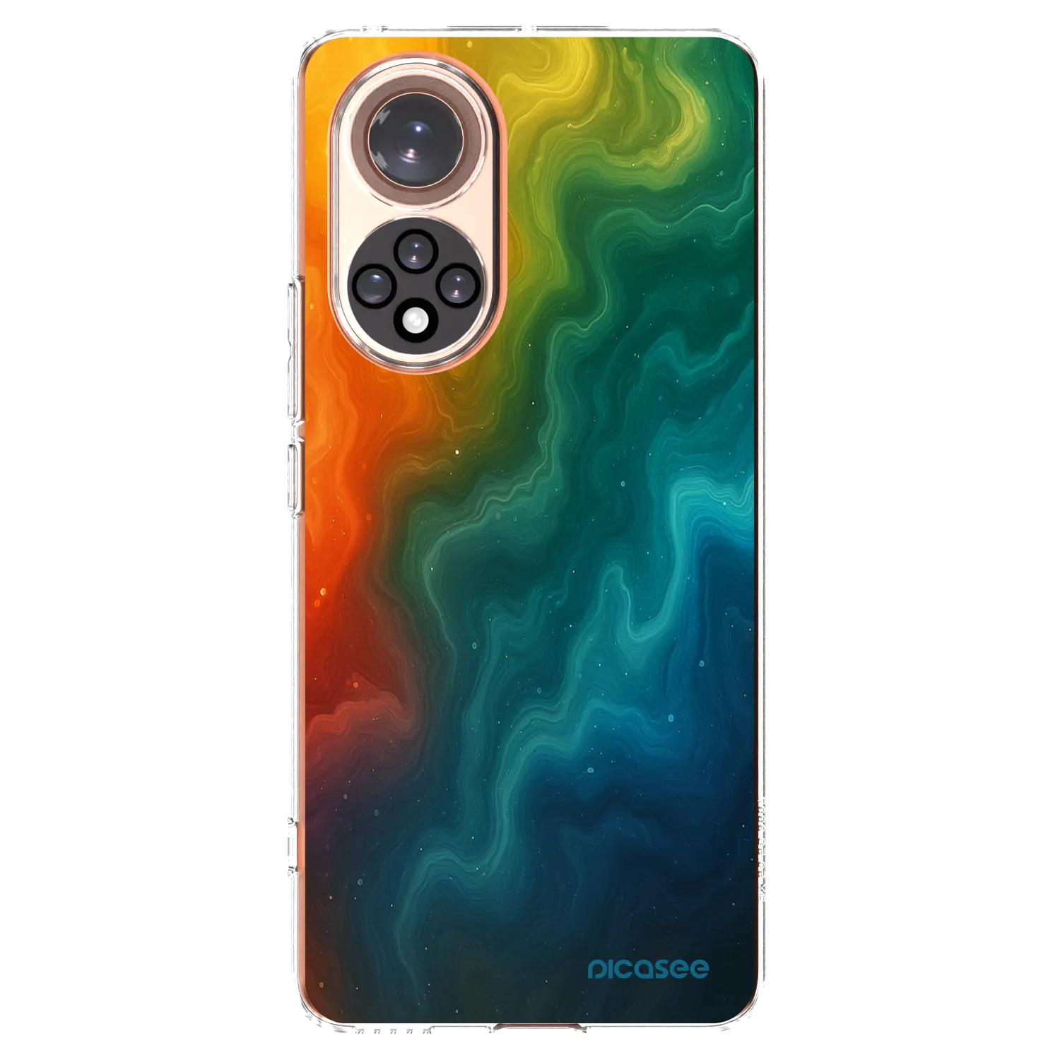 Picasee husă transparentă din silicon pentru Honor 50 5G - Solar