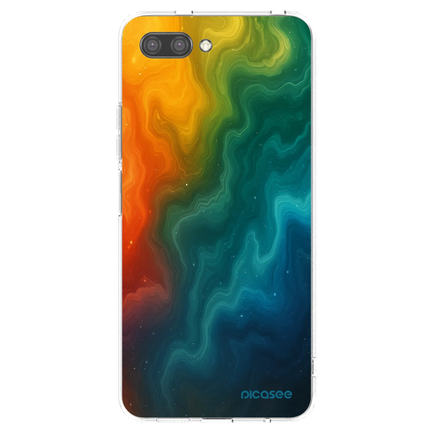 Picasee husă transparentă din silicon pentru Honor 10 - Solar