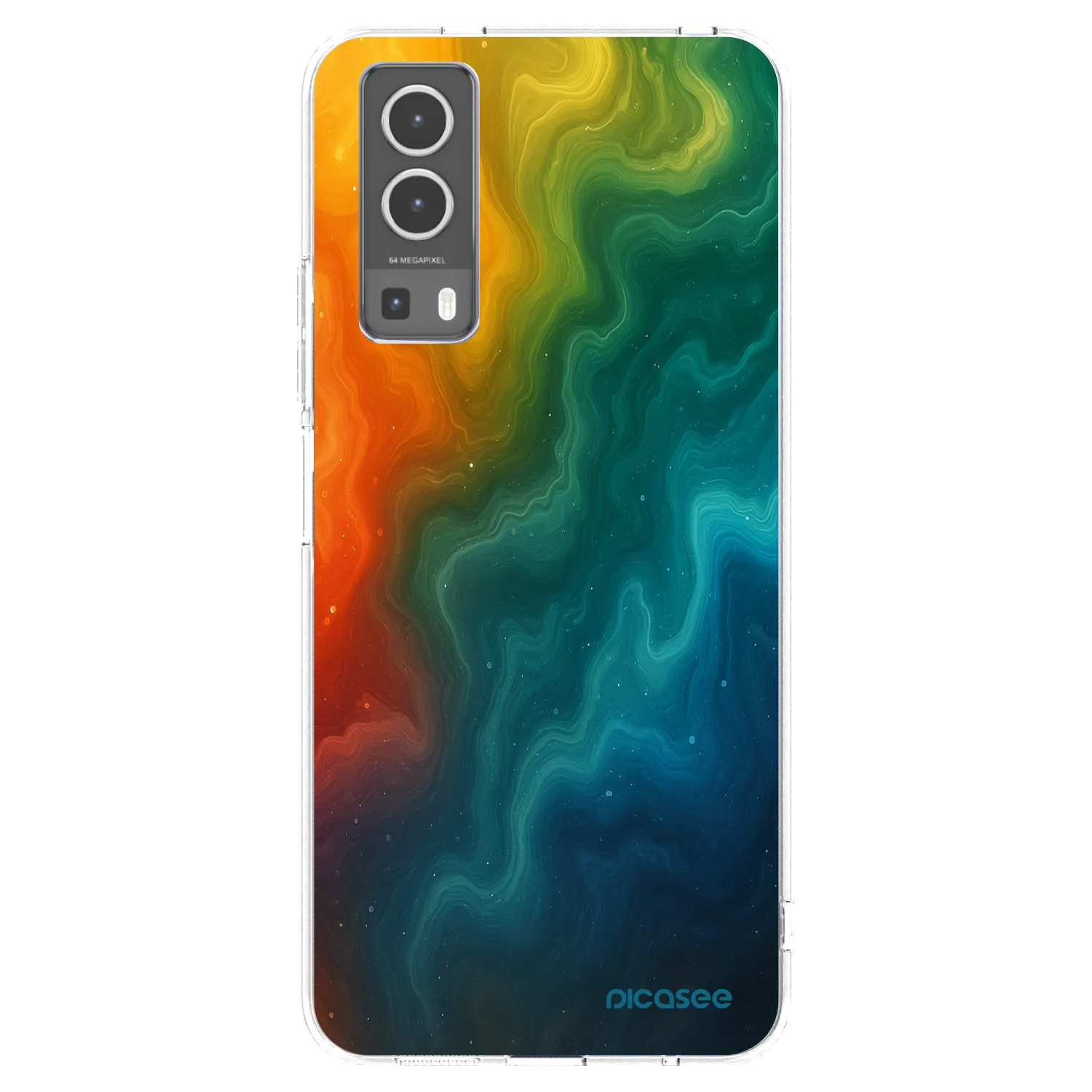 Picasee husă transparentă din silicon pentru Vivo Y72 5G - Solar