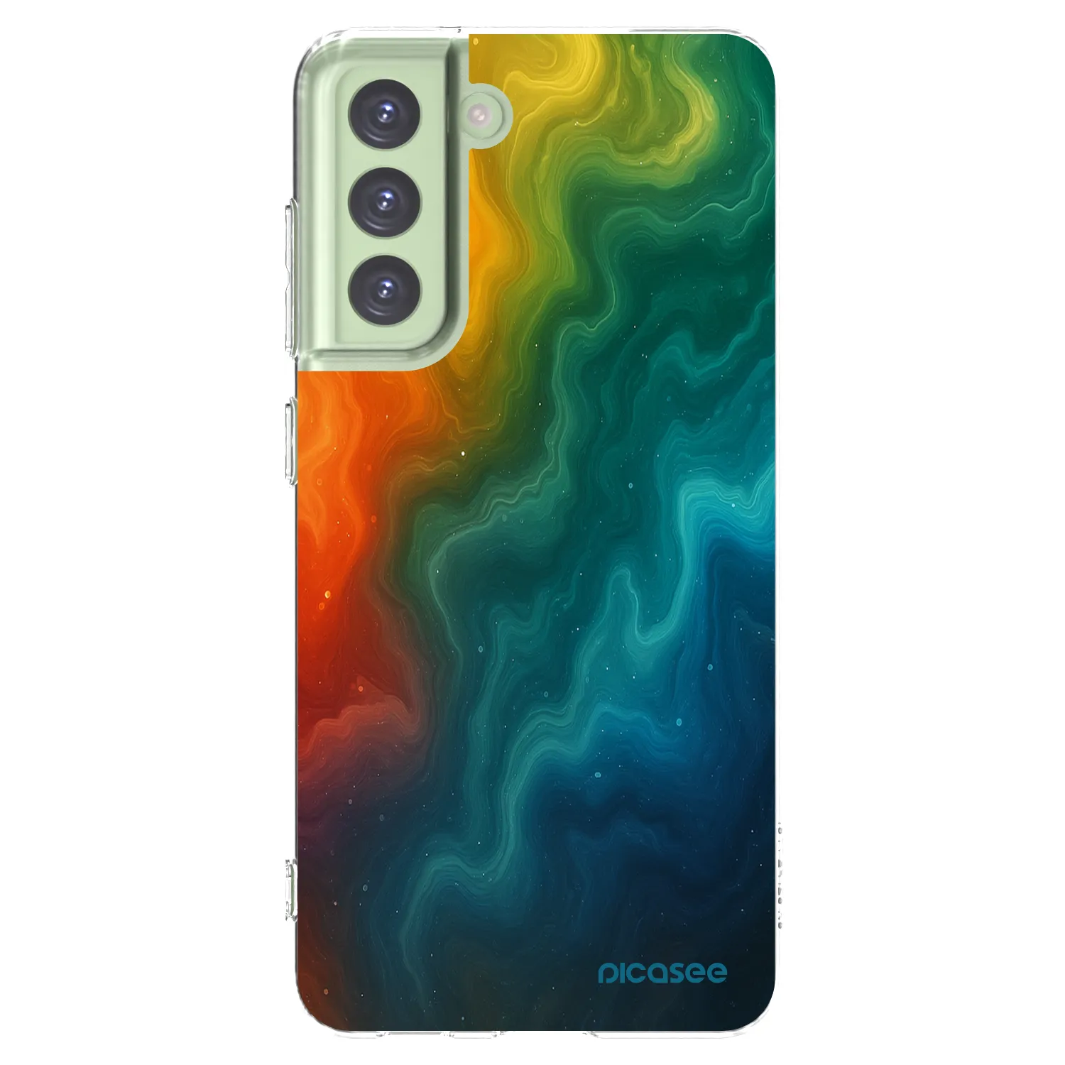 Picasee husă transparentă din silicon pentru Samsung Galaxy S21 FE 5G - Solar