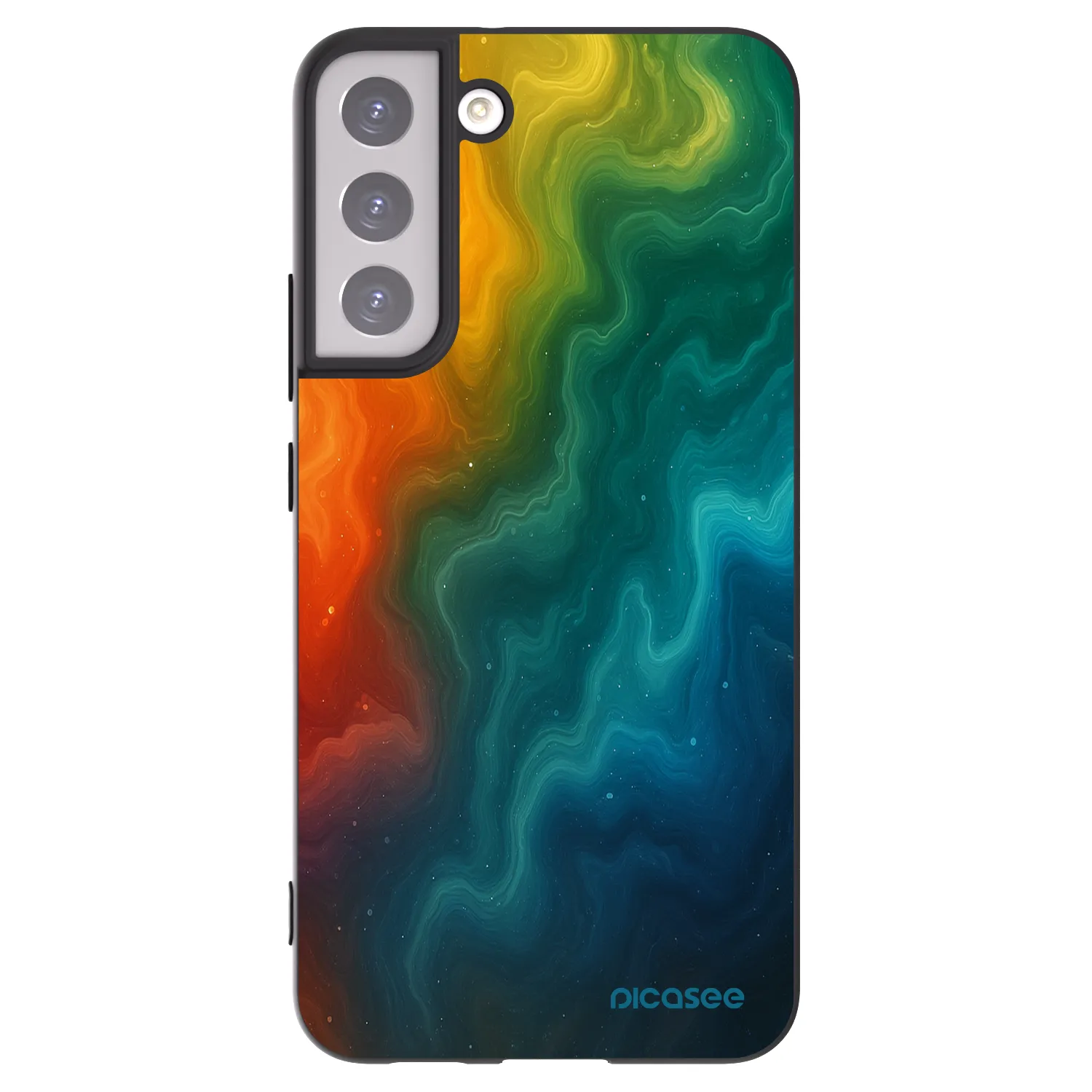 Picasee husă neagră din silicon pentru Samsung Galaxy S22+ 5G - Solar