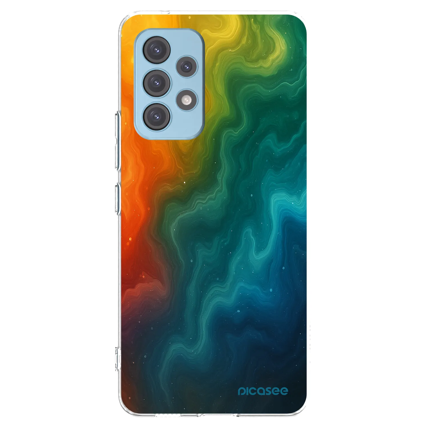 Picasee husă transparentă din silicon pentru Samsung Galaxy A53 5G A536 - Solar