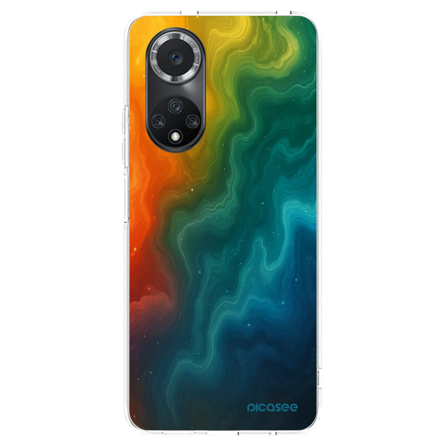 Picasee husă transparentă din silicon pentru Huawei Nova 9 SE - Solar