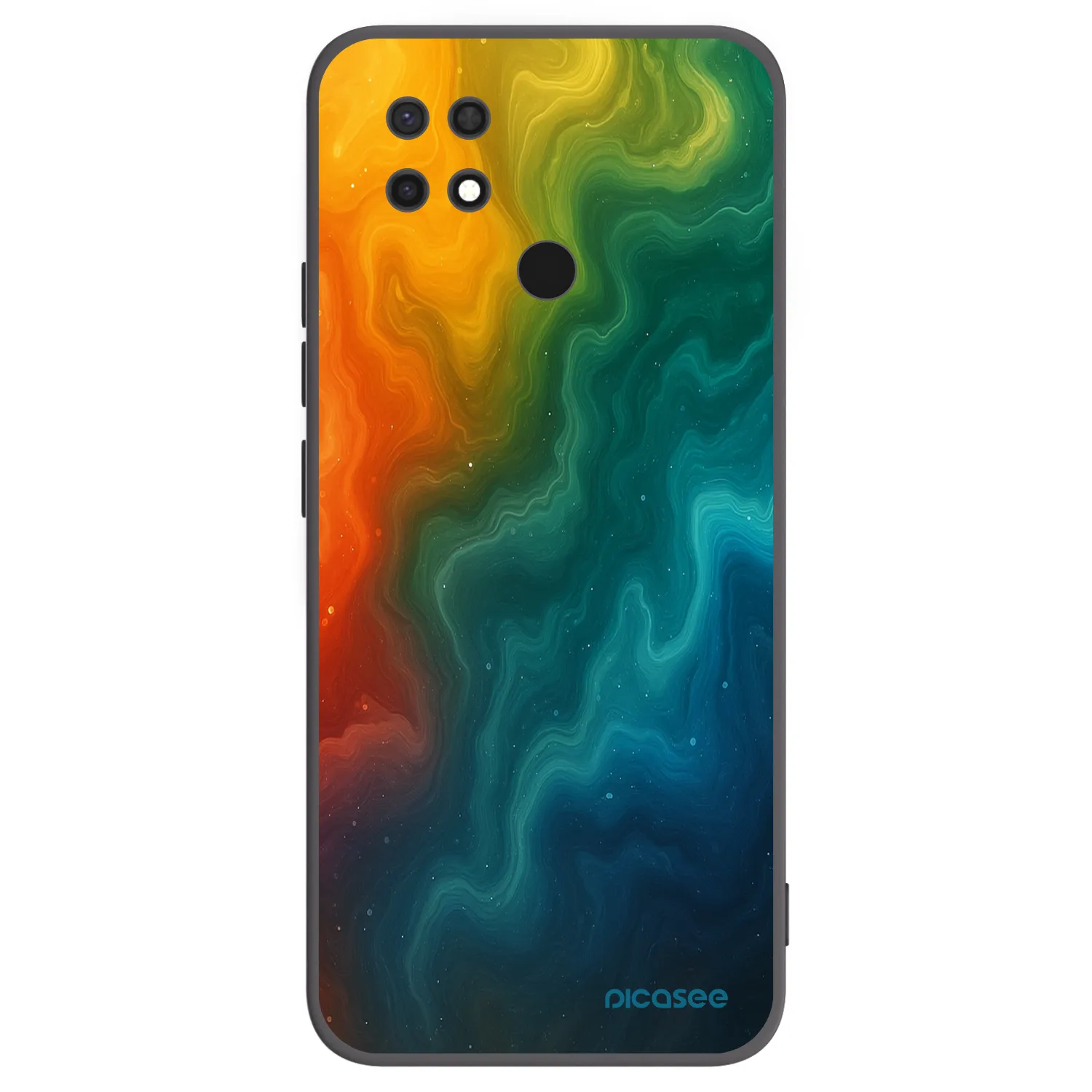 Picasee husă neagră din silicon pentru Xiaomi Redmi 10C - Solar