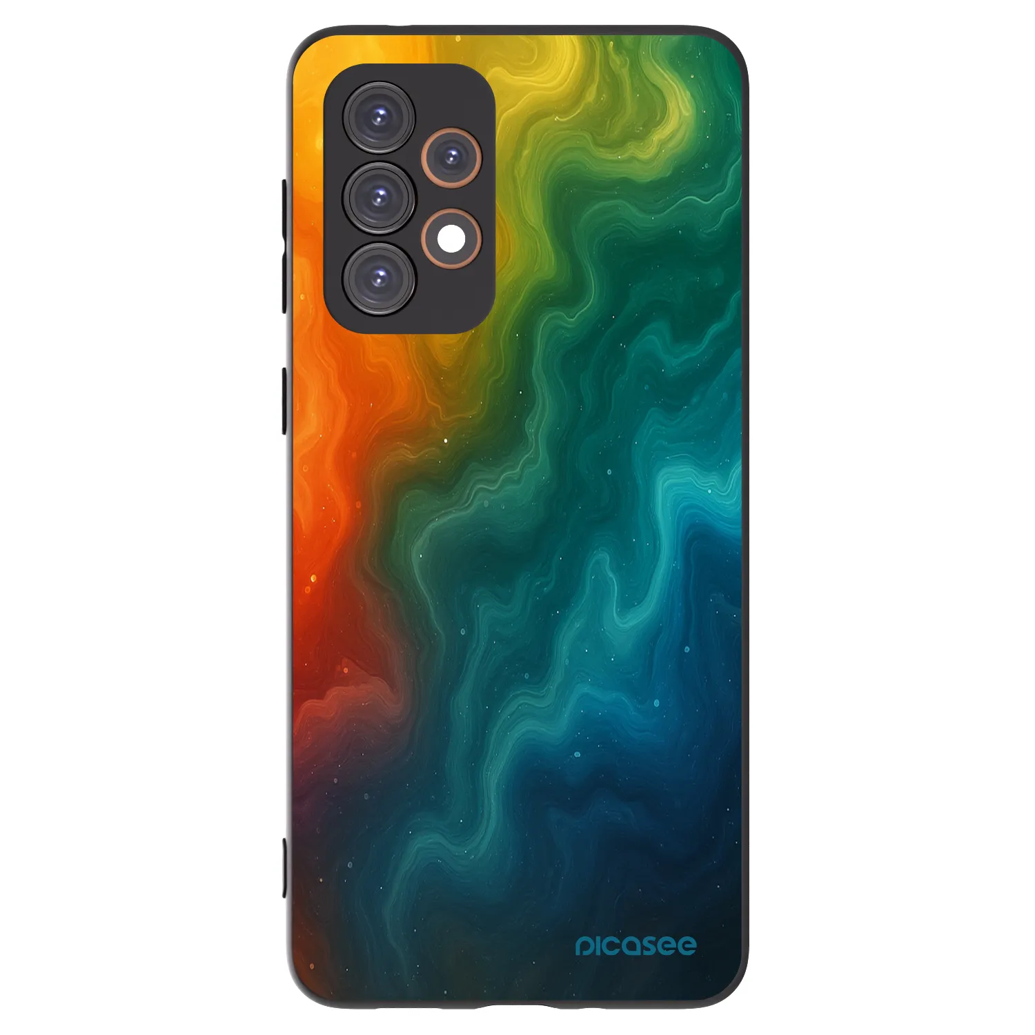 Picasee husă neagră din silicon pentru Samsung Galaxy A33 5G A336 - Solar