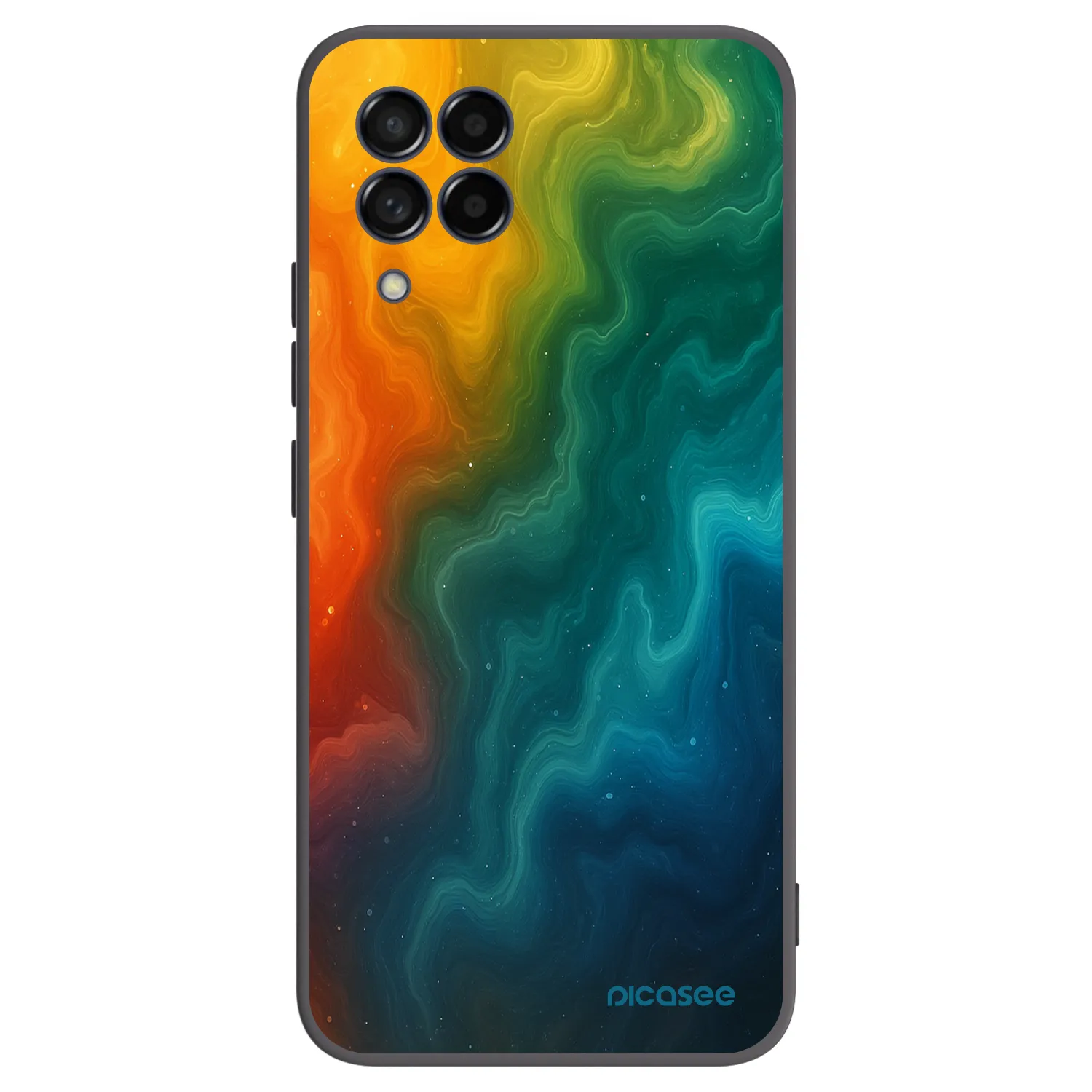 Picasee husă neagră din silicon pentru Samsung Galaxy M53 5G - Solar