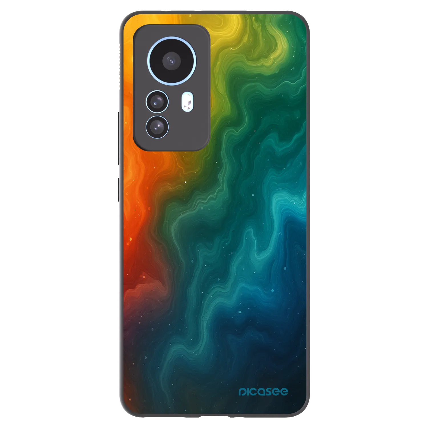 Picasee husă neagră din silicon pentru Xiaomi 12T Pro - Solar