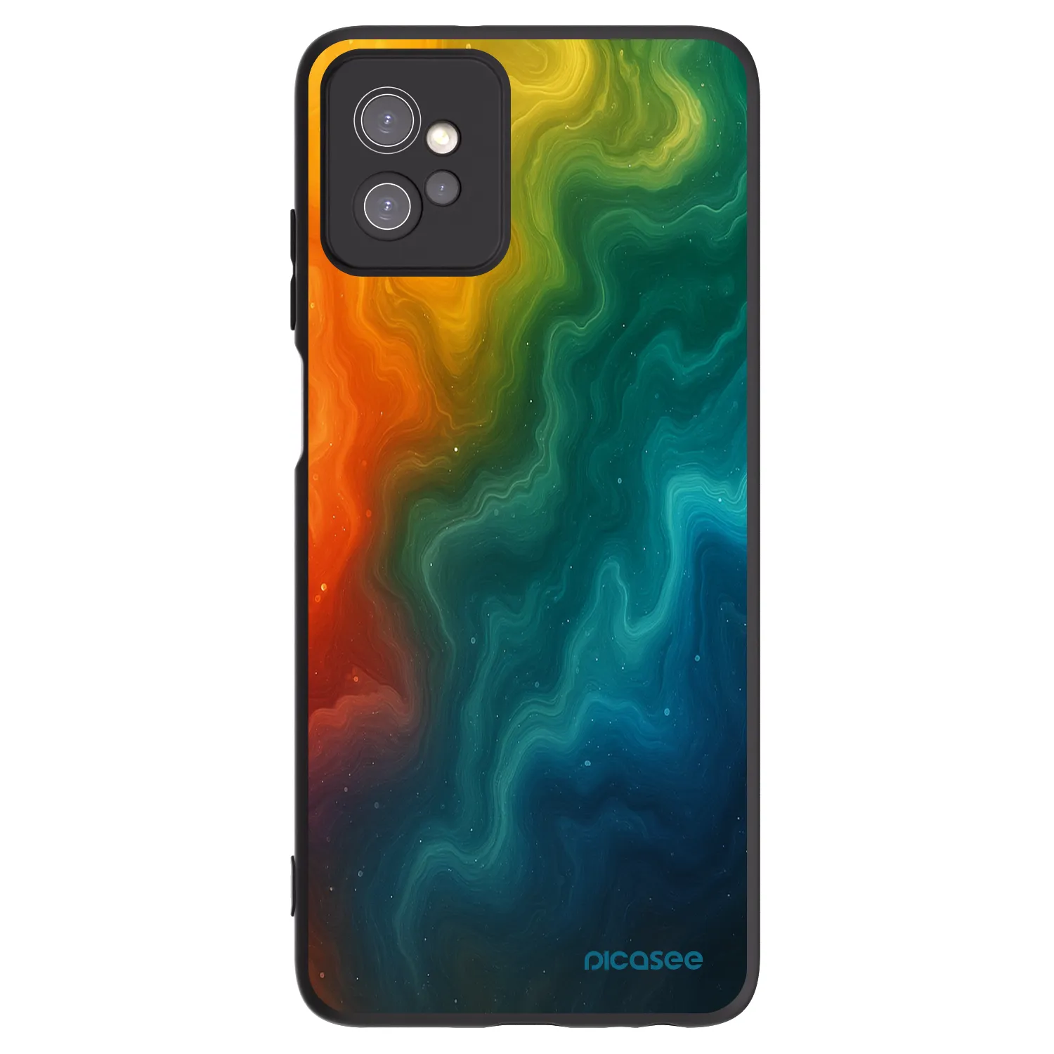 Picasee husă neagră din silicon pentru Motorola Moto G32 - Solar