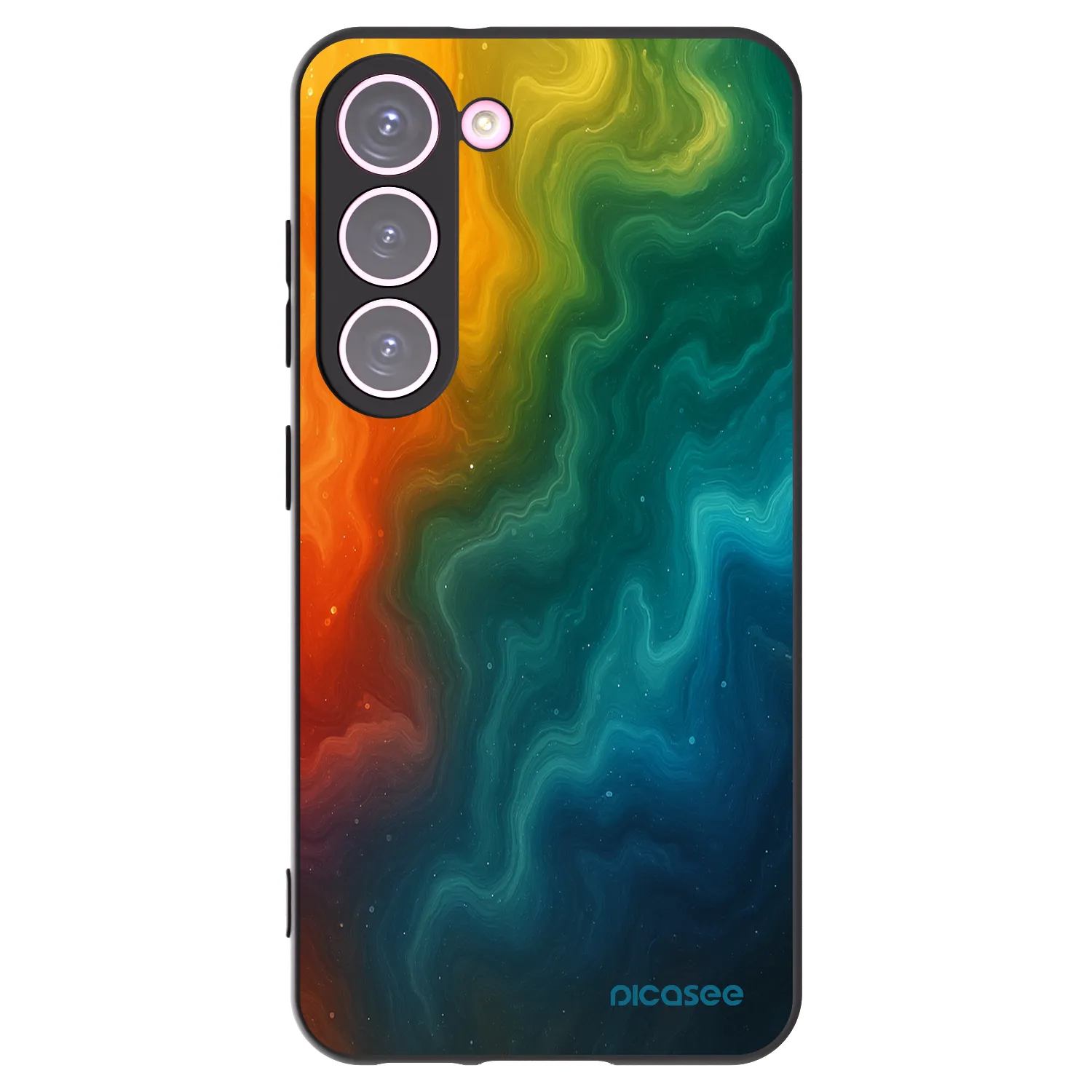 Picasee husă neagră din silicon pentru Samsung Galaxy S23 5G - Solar