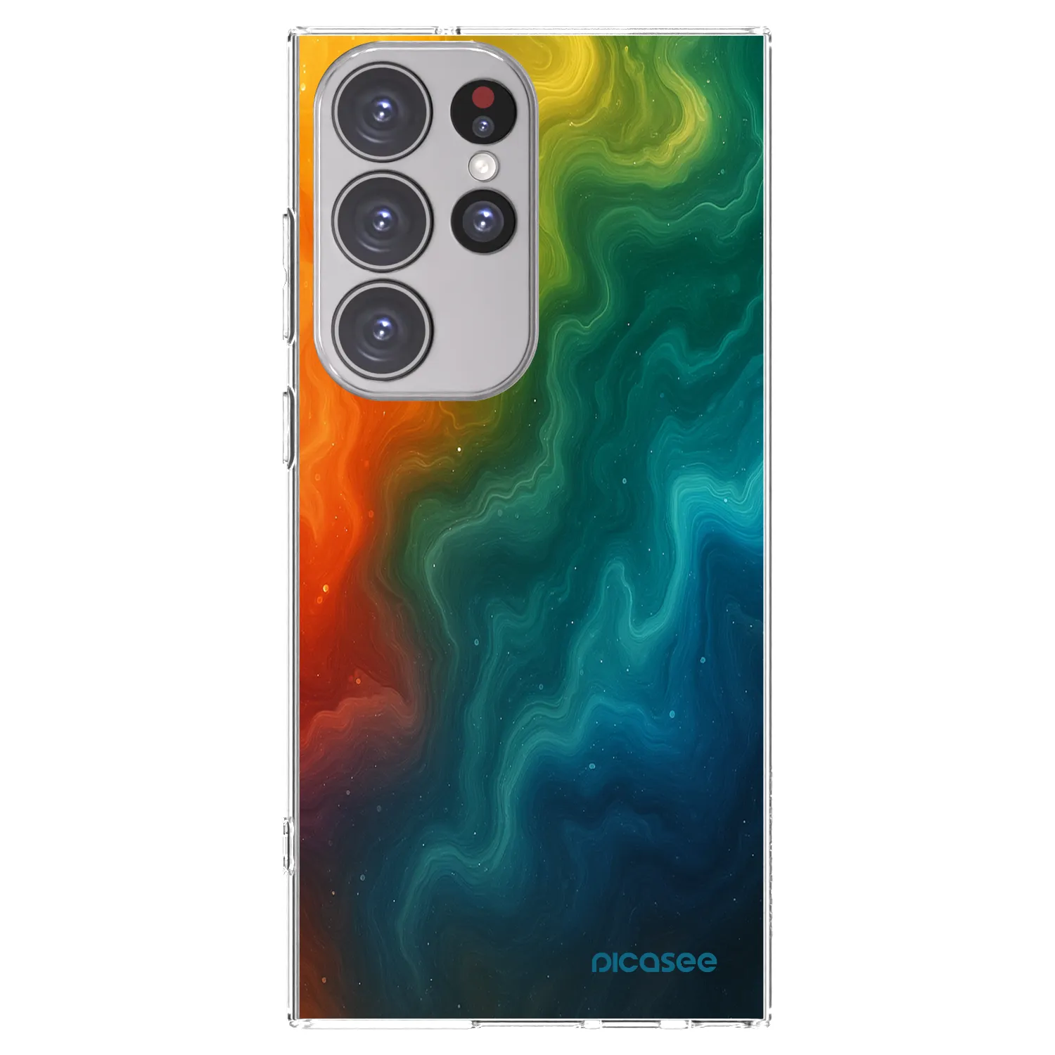 Picasee husă transparentă din silicon pentru Samsung Galaxy S23 Ultra 5G - Solar