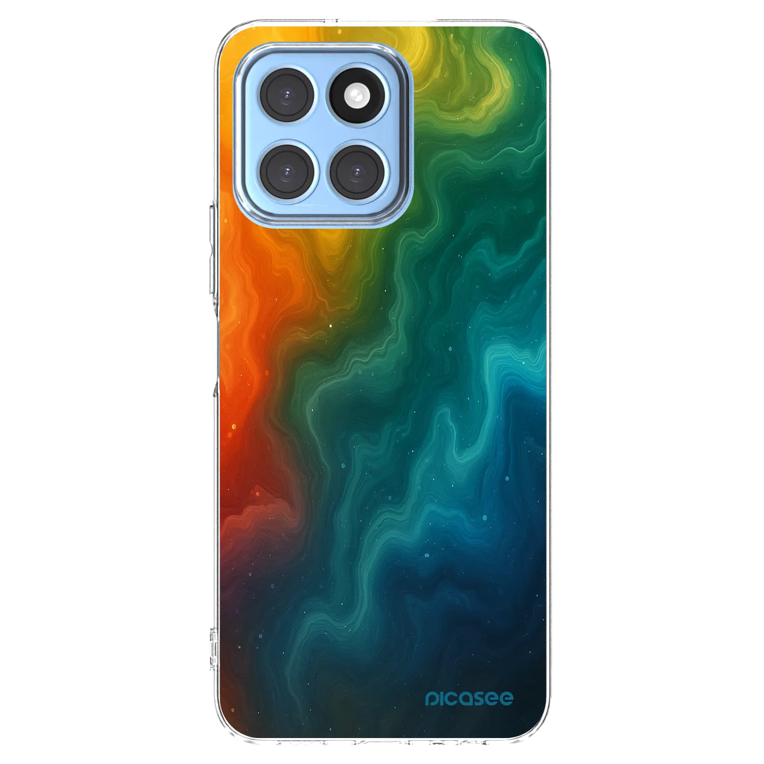Picasee husă transparentă din silicon pentru Honor X8 5G - Solar