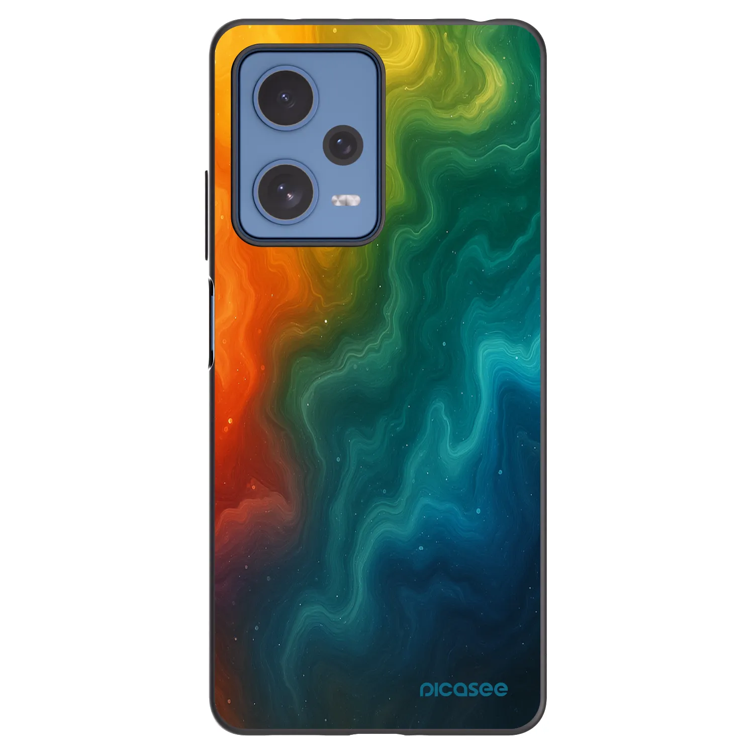 Picasee husă neagră din silicon pentru Xiaomi Redmi Note 12 Pro 5G - Solar