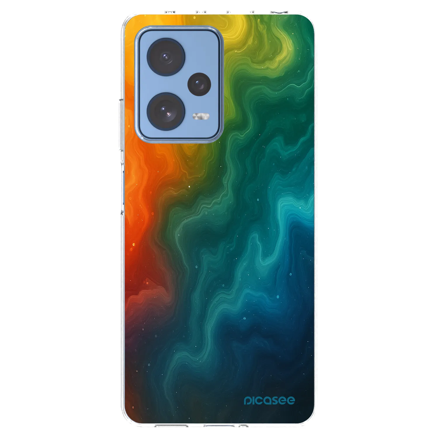 Picasee husă transparentă din silicon pentru Xiaomi Redmi Note 12 Pro 5G - Solar