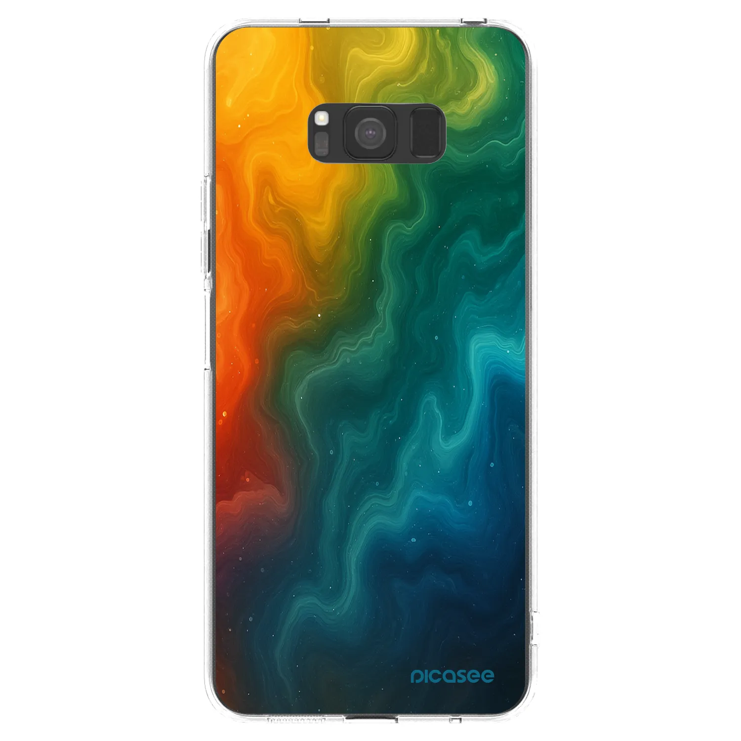Picasee husă transparentă din silicon pentru Samsung Galaxy S8 G950F - Solar