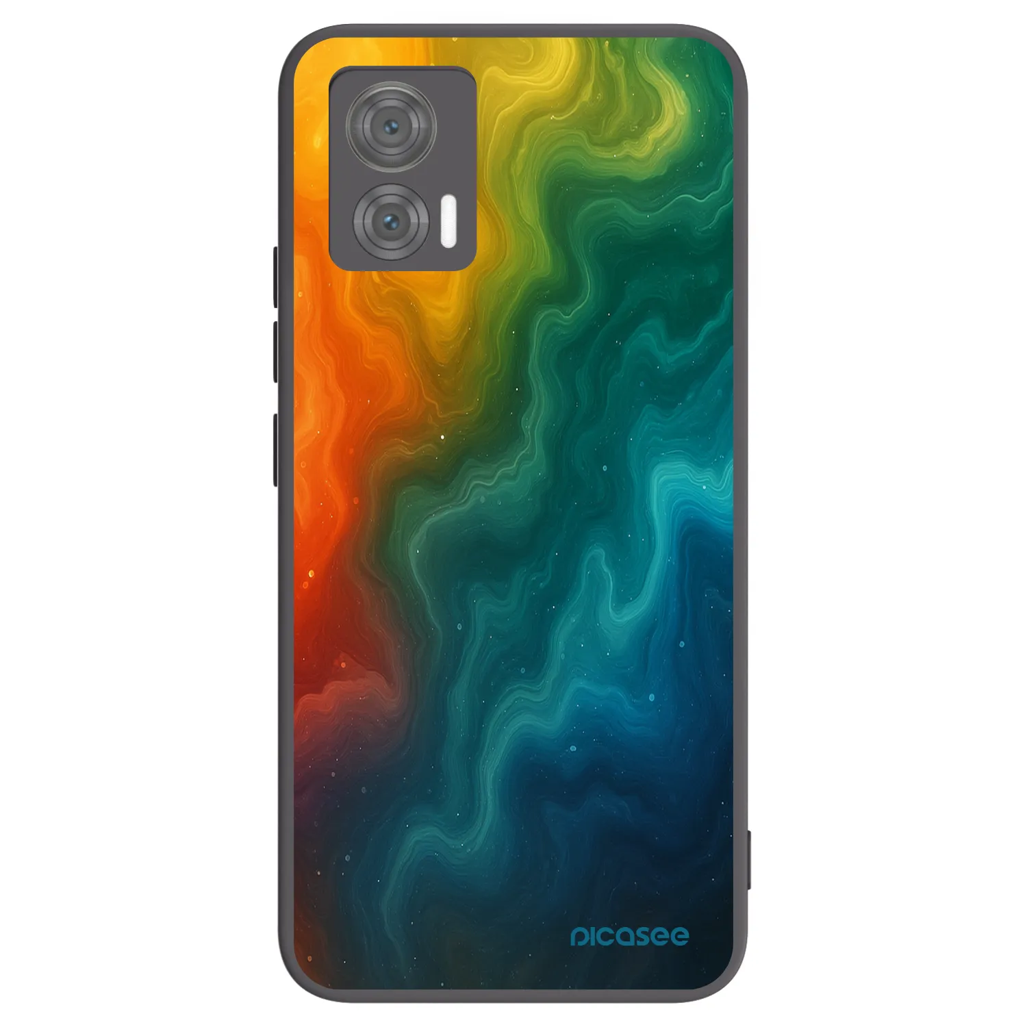 Picasee husă neagră din silicon pentru Motorola Edge 30 Neo - Solar